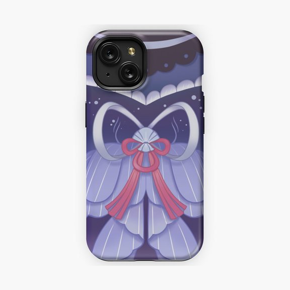 Protective iPhone Case Bow Series Kokomi Phone Case Artistic Themed Bow Design IP15 Magnetic MagSafe Compatible