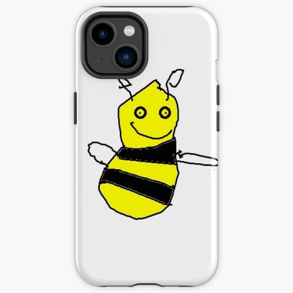 Protective iPhone Case Bumblebee Insect Botanical Honey Garden Animal Pattern Shield IP13/14 Magnetic MagSafe Compatible