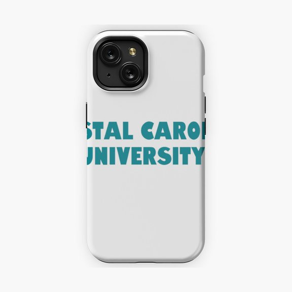 Protective iPhone Case Carolina Coastal College Style Phone Case IP13/14 Magnetic MagSafe Compatible
