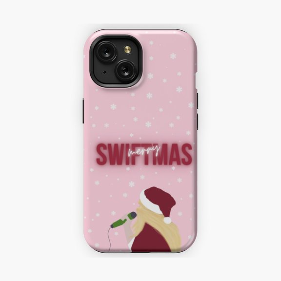 Protective iPhone Case Celebration Pink Festive Music Inspired Phone Case Pop Concert Soundwave Confetti Blast Cover IP15 Magnetic MagSafe Compatible