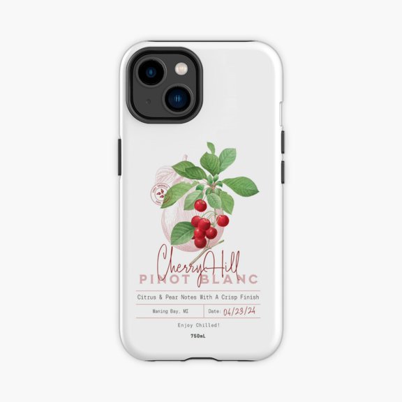 Protective iPhone Case Cherry Hill Pinot Story Design Phone Case IP 17 Magnetic MagSafe Compatible