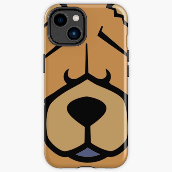 Protective iPhone Case Chow Chow Fluffy Lion Dog Breed Blanket Texture Cover IP13/14 Magnetic MagSafe Compatible