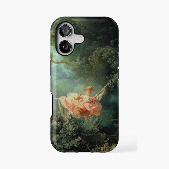 Protective iPhone Case Classic Swing Art Phone Case IP13/14 Magnetic MagSafe Compatible