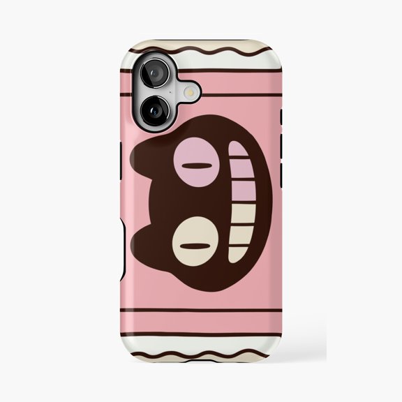 Protective iPhone Case Cookie Cat Character Design Phone Case IP13/14 Magnetic MagSafe Compatible