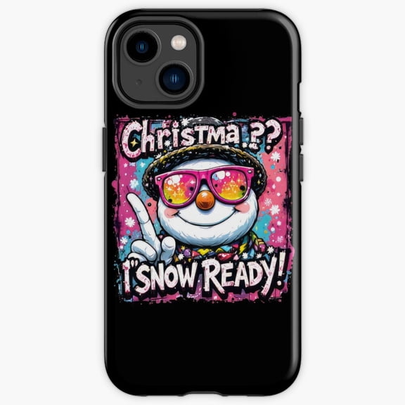 Protective iPhone Case Coolsnowmanwinter Tough Mobile Shield IP13/14 Magnetic MagSafe Compatible
