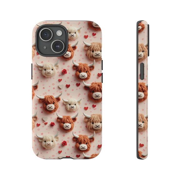 Protective iPhone Case Cute Cat Phone Case Slim Feline Inspired Cover IP15 Magnetic MagSafe Compatible