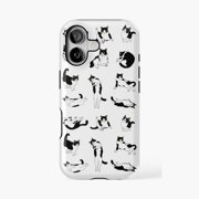 Protective iPhone Case Cute Tuxedo Cat Collection Phone Case IP13/14 Magnetic MagSafe Compatible