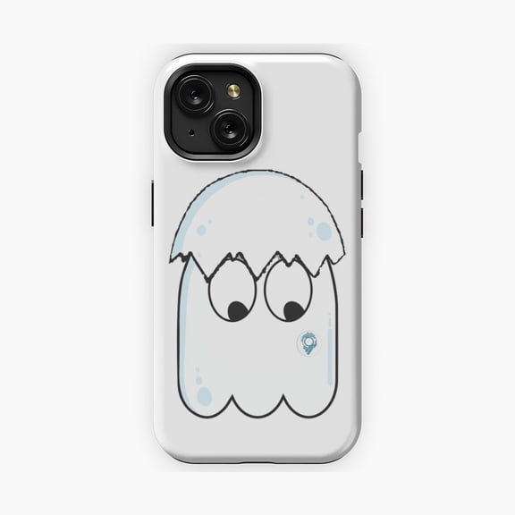 Protective iPhone Case Cyber Ghost Warrior Phone Case with Futuristic Dark Artwork Mecha Stealth Shield IP13/14 Magnetic MagSafe Compatible