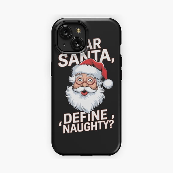 Protective iPhone Case Define Naughty Quote Inspired Phone Case Examination Typography Shell Guard IP13/14 Magnetic MagSafe Compatible