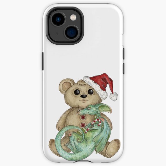 Protective iPhone Case Dreaming Of Santa Tough Mobile Shield IP 17ProMax Magnetic MagSafe Compatible