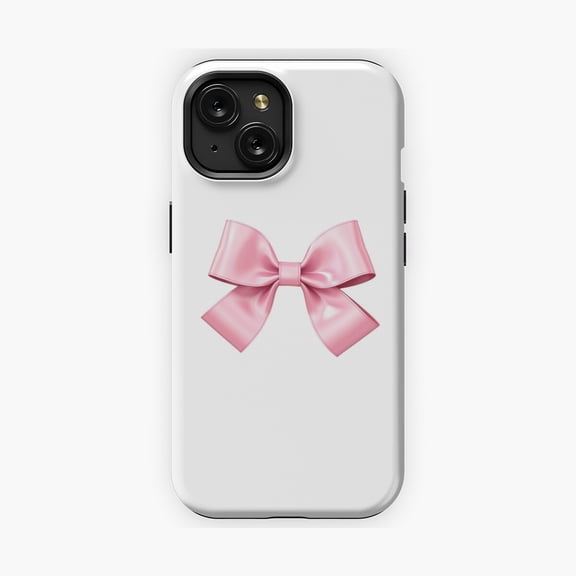 Protective iPhone Case Elegant Bow Design Perfect Fashion Accessories Home Decor Phone Case IP13/14 Magnetic MagSafe Compatible