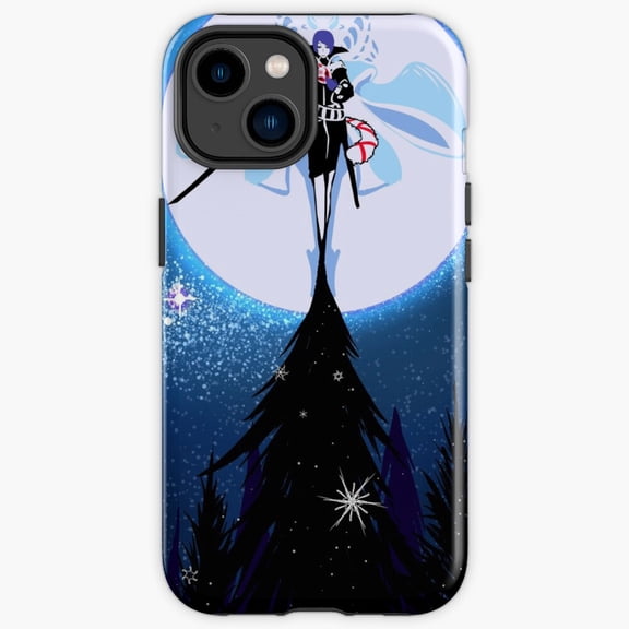 Protective iPhone Case Fighter Character Manga Neon Lighting Graphic Phone Case IP13/14 Magnetic MagSafe Compatible