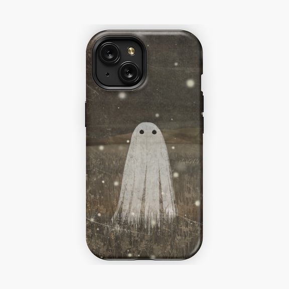 Protective iPhone Case Fireflies Phone Case Night Glow Artwork View IP13/14 Magnetic MagSafe Compatible