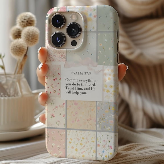 Protective iPhone Case Floral Book Phone Case Coquette Book Lover Quiet Reading Aesthetic Cover IP13/14 Magnetic MagSafe Compatible