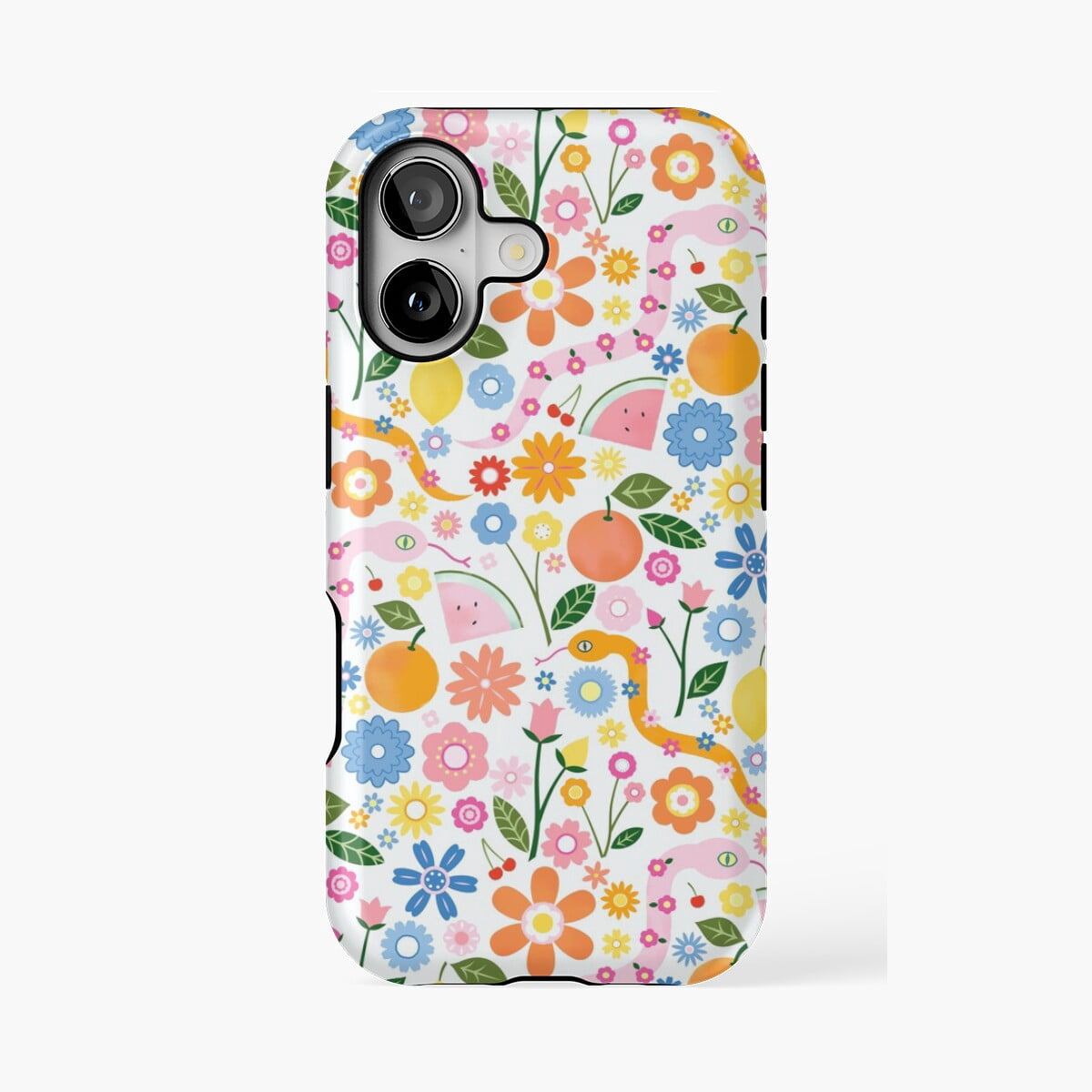 Baby Pythem Protective iPhone Case Fruit And Flower Snakes Nature Inspired Phone ...