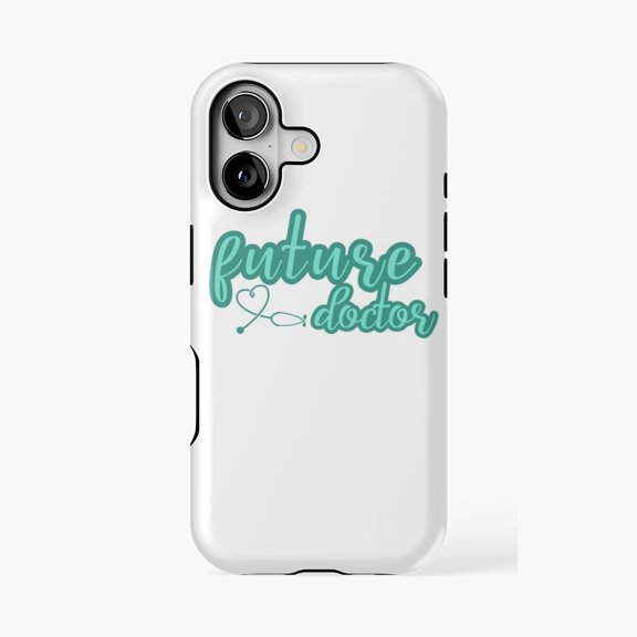 Protective iPhone Case Future Doctor Medical Career Inspiration Phone Case IP13/14 Magnetic MagSafe Compatible