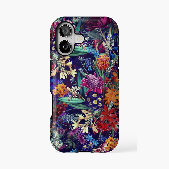 Protective iPhone Case Future Nature XIII Modern Botanical Design Phone Case IP13/14 Magnetic MagSafe Compatible