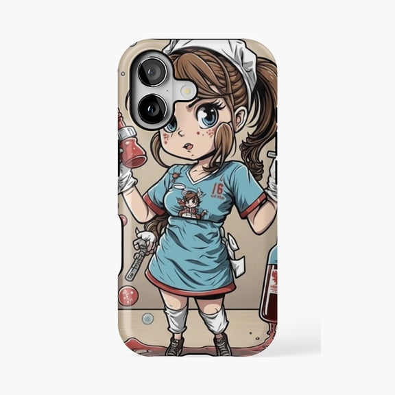 Protective iPhone Case Future Nurse Caring Hearts Bright Futures Phone Case IP13/14 Magnetic MagSafe Compatible