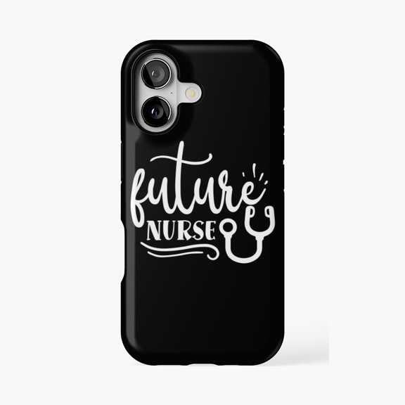 Protective iPhone Case Future Nurse Medical Career Design Phone Case IP16 Magnetic MagSafe Compatible