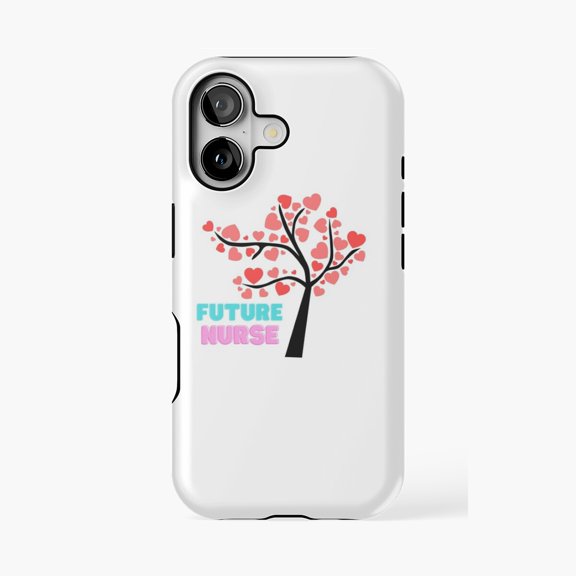 Protective iPhone Case Future Nurse Medical Career Design Phone Case IP16 Magnetic MagSafe Compatible