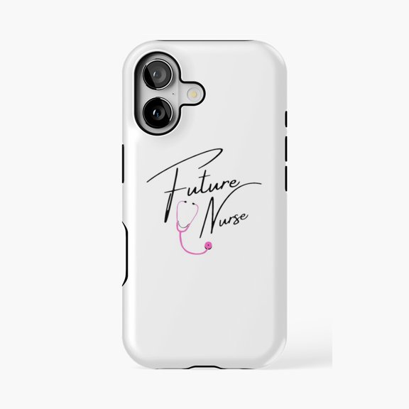 Protective iPhone Case Future Nurse Medical Career Inspiration Phone Case IP13/14 Magnetic MagSafe Compatible