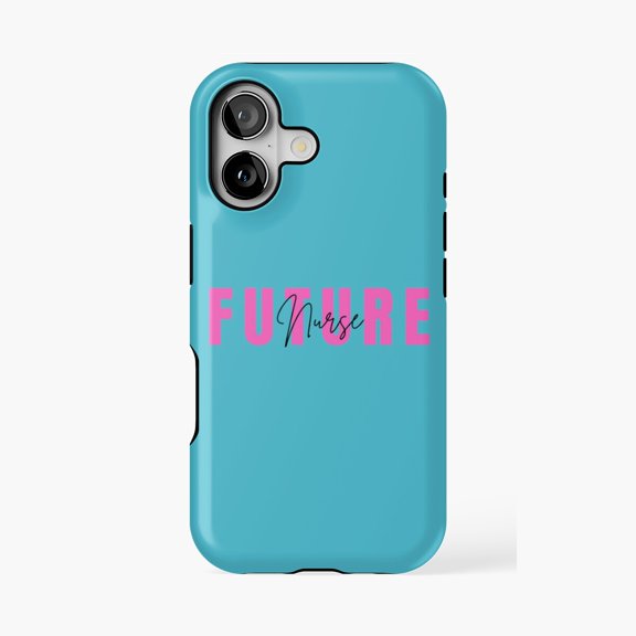 Protective iPhone Case Future Nurse Medical Career Inspiration Phone Case IP15 Magnetic MagSafe Compatible