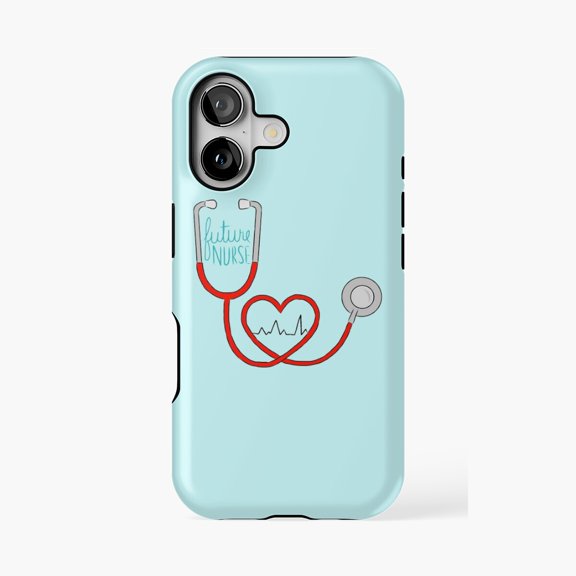 Protective iPhone Case Future Nurse Medical Student Gift Phone Case IP13/14 Magnetic MagSafe Compatible