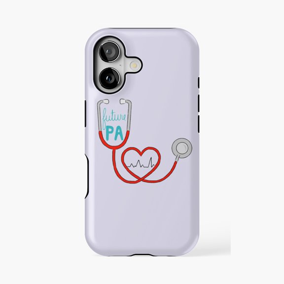 Protective iPhone Case Future Physician Assistant Medical Career Phone Case IP13/14 Magnetic MagSafe Compatible