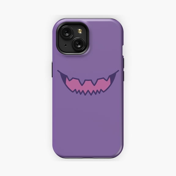 Protective iPhone Case Ghostie Grin Phone Case Cute Whimsical Cartoon Design IP13/14 Magnetic MagSafe Compatible