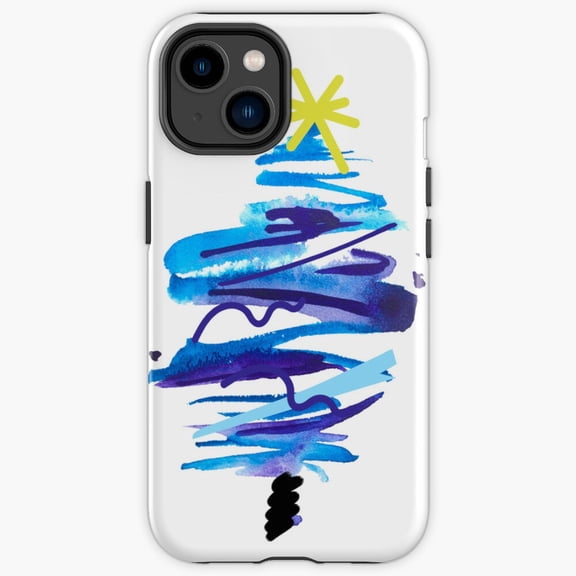 Protective iPhone Case Heartbeat Winter Tree Ekg Pulse Line Sport Athlete Shield Variant IP16 Magnetic MagSafe Compatible