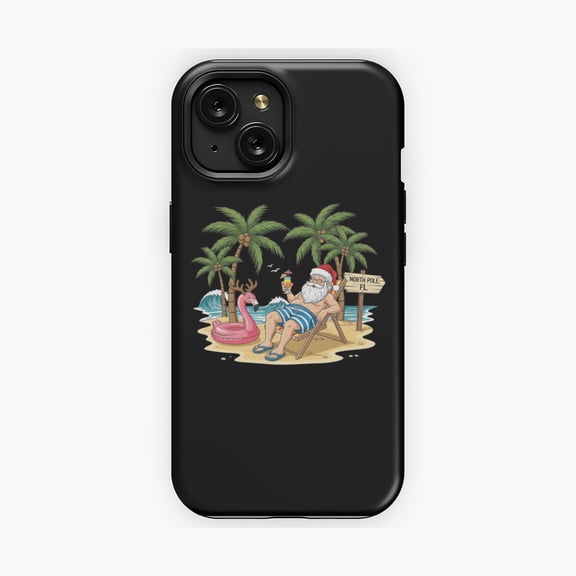 Protective iPhone Case In July Summer Inspired Creative Phone Case Beach Vacation Surfboard Sand Graphic Cover IP13/14 Magnetic MagSafe Compatible