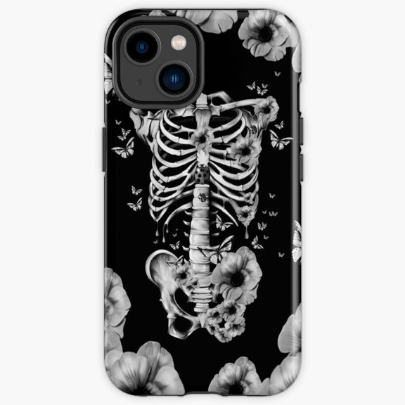 Protective iPhone Case Inner Peace Yoga Meditation Zen Mindfulness Text Slogan Heavy Duty Shockproof Hard Shell IP13/14 Magnetic MagSafe Compatible