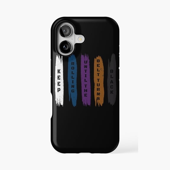 Protective iPhone Case Jiu Jitsu Rolling Gift Phone Case IP15 Magnetic MagSafe Compatible