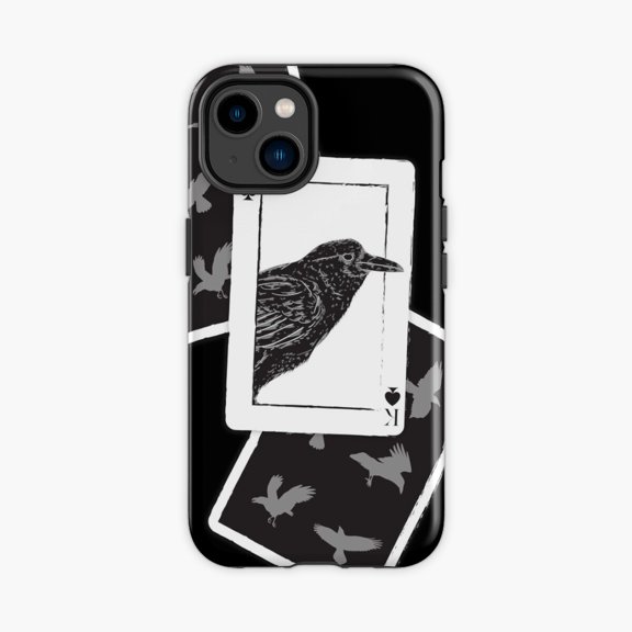 Protective iPhone Case Kaz Of Spades Six Of Crows Design Phone Case IP13/14 Magnetic MagSafe Compatible