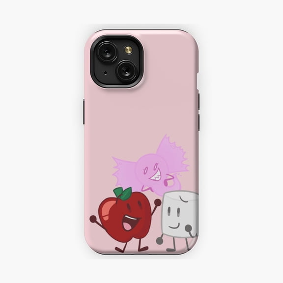 Protective iPhone Case Marshplebow Character Inspired Phone Case Fun Cartoon Graphic Artwork IP16 Magnetic MagSafe Compatible