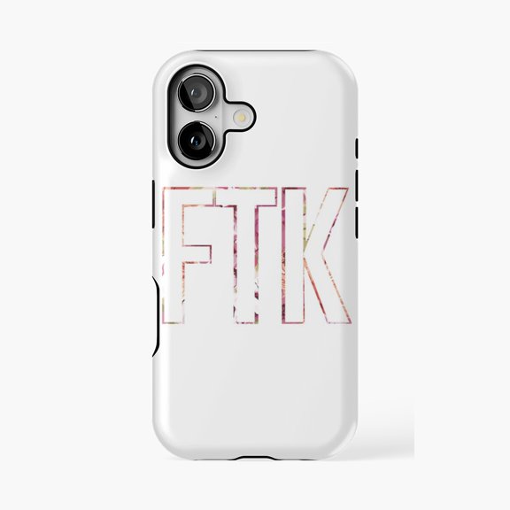 Protective iPhone Case Medical Support Team Initials Design Phone Case IP15 Pro Magnetic MagSafe Compatible