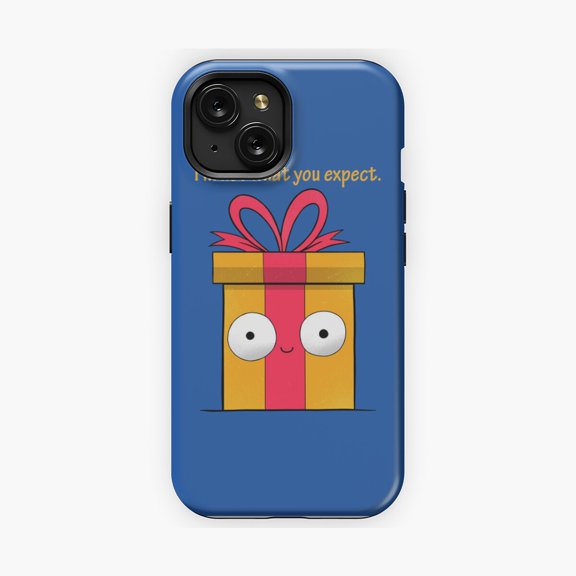 Protective iPhone Case Mocking Festive Inspired Phone Case Sponge Text Font Format Cover Shield IP13/14 Magnetic MagSafe Compatible