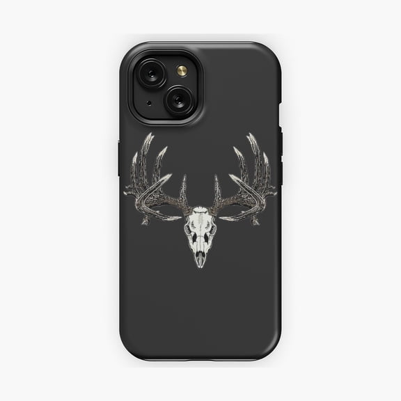Protective iPhone Case Monster Whitetail Deer Phone Case Outdoor Hunting Theme IP14 Pro Magnetic MagSafe Compatible