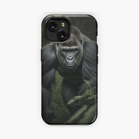 Protective iPhone Case Mountain King Of The Jungle Artwork Phone Case Cougar Wildlife Nature Shell IP13/14 Magnetic MagSafe Compatible