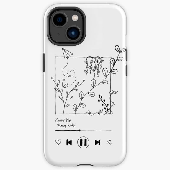 Protective iPhone Case Music Screen Audio Volume Graphic Media Control Grid Heavy Duty Shockproof Hard Shell IP13/14 Magnetic MagSafe Compatible