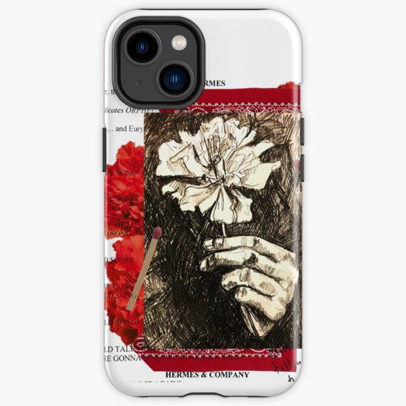 Protective iPhone Case Mythical Underworld Musical Theater Slogan Broadway Lyrics Heavy Duty Shockproof Hard Shell IP13/14 Magnetic MagSafe Compatible