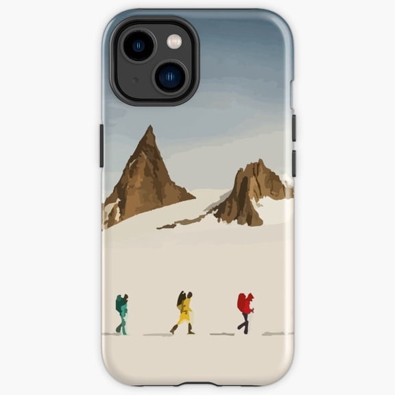 Protective iPhone Case North Face Antarctic Expedition Vector Polar Explorer Shield IP13/14 Magnetic MagSafe Compatible