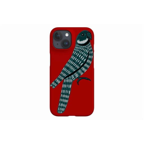 Protective iPhone Case Parrot Red Jungle Bird Cover Tropical Flying Wildlife Shield IP15 Magnetic MagSafe Compatible