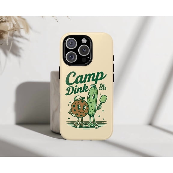 Protective iPhone Case Pickleball Player Phone Case Coquette Aesthetic Sports Shield IP13/14 Magnetic MagSafe Compatible