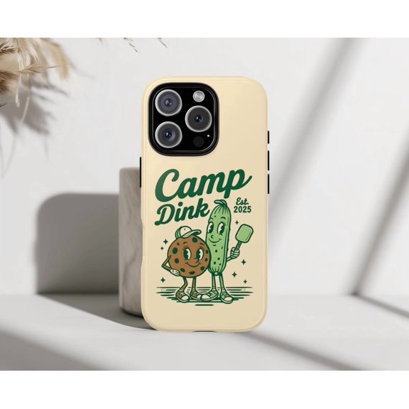 Protective iPhone Case Pickleball Player Phone Case Coquette Aesthetic Sports Shield IP15 Magnetic MagSafe Compatible