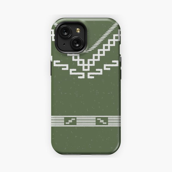 Protective iPhone Case Poncho Western Rustic Outfit Inspired Design Phone Case IP15 Magnetic MagSafe Compatible
