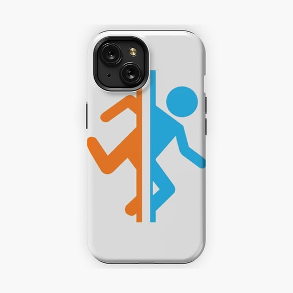 Protective iPhone Case Portal Perfect Creative Minimalist Design Phone Case Sci-Fi Teleportation Geometric Space Cover IP13/14 Magnetic MagSafe Compatible