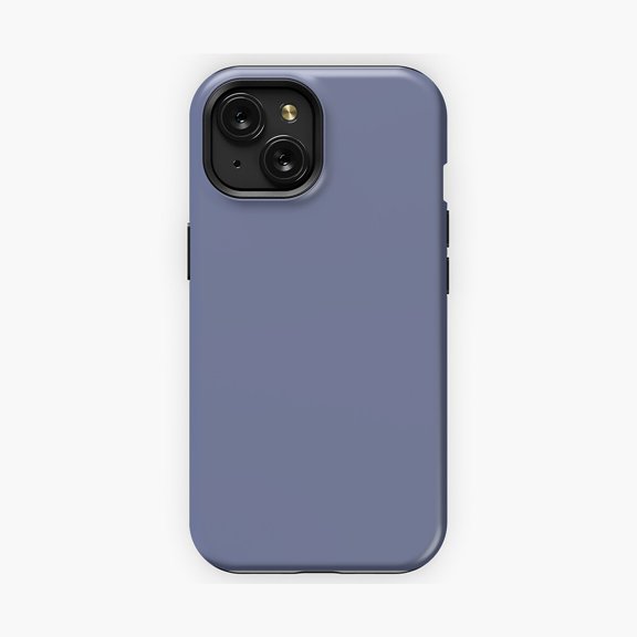 Protective iPhone Case Preppy Nautical Charcoal Slate Blue Phone Case IP13 Pro Magnetic MagSafe Compatible