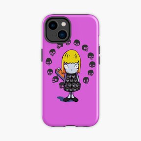 Protective iPhone Case Preppy Pop Art Phone Case IP13/14 Magnetic MagSafe Compatible
