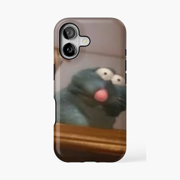 Protective iPhone Case Remy The Rat Character Design Phone Case IP13/14 Magnetic MagSafe Compatible